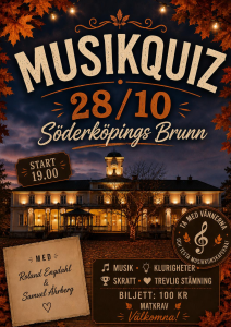 Musikquiz – 28 oktober